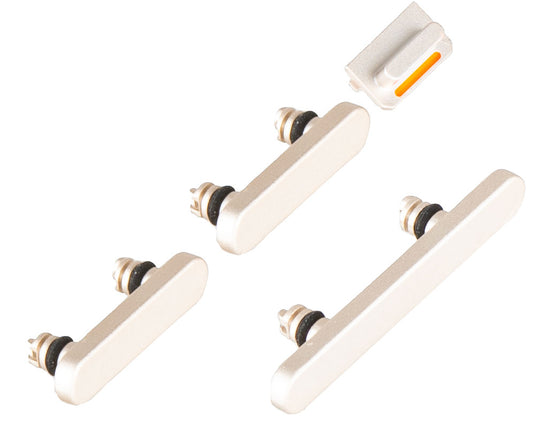 Pulsante On-Off - Volume - Profilo Apple iPhone 13, Bianco