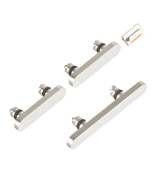 Pulsante On-Off - Volume - Profilo Apple iPhone 12 Pro Max / 12 Pro, Argento