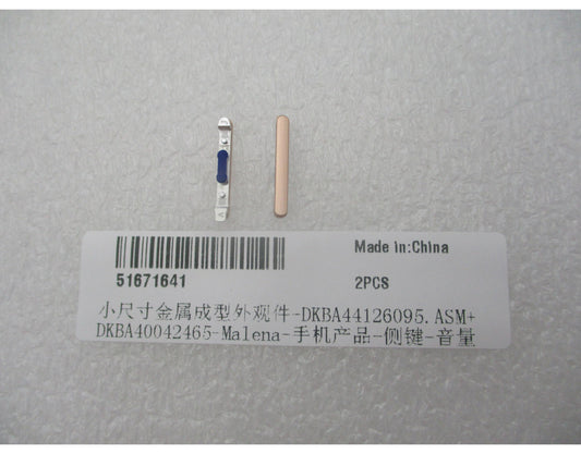 Pulsante del volume Huawei Pura 90s Pro, arancione (Orange Soda), Service Pack 51671641