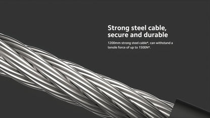 Xiaomi Diebstahlschutzkabel für Elektrischen Roller, Schwarz BHR6751GL