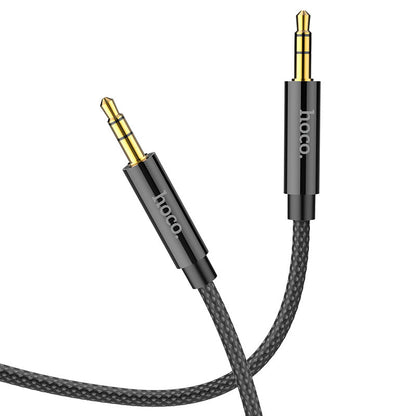 Audio-Kabel 3.5mm - 3.5mm HOCO UPA19, 1m, Schwarz