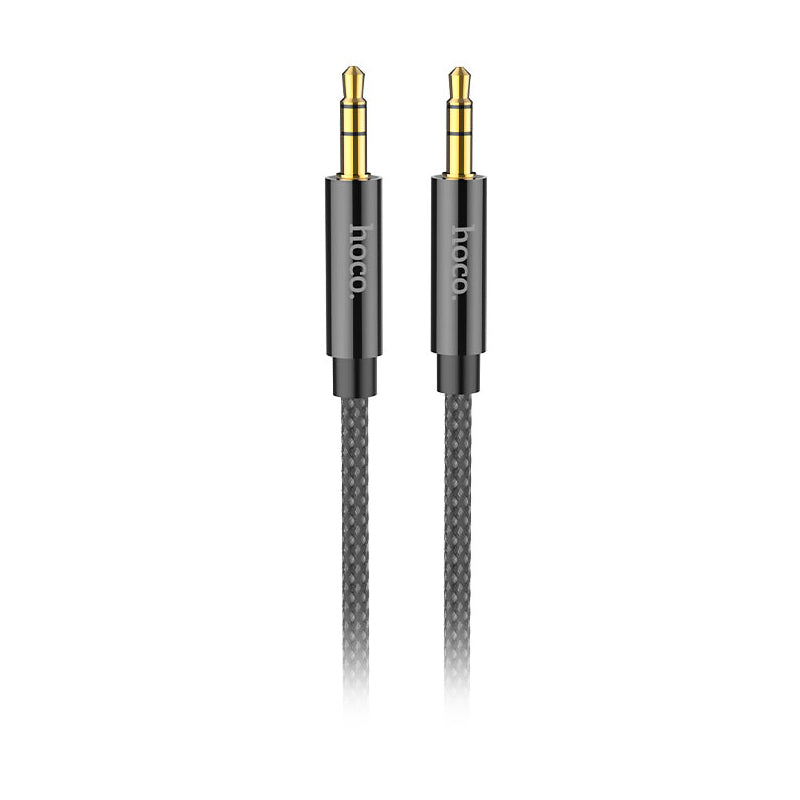 Audio-Kabel 3.5mm - 3.5mm HOCO UPA19, 1m, Schwarz