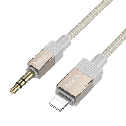 Câble Audio Lightning - 3.5mm HOCO UPA32A, 1m, Doré
