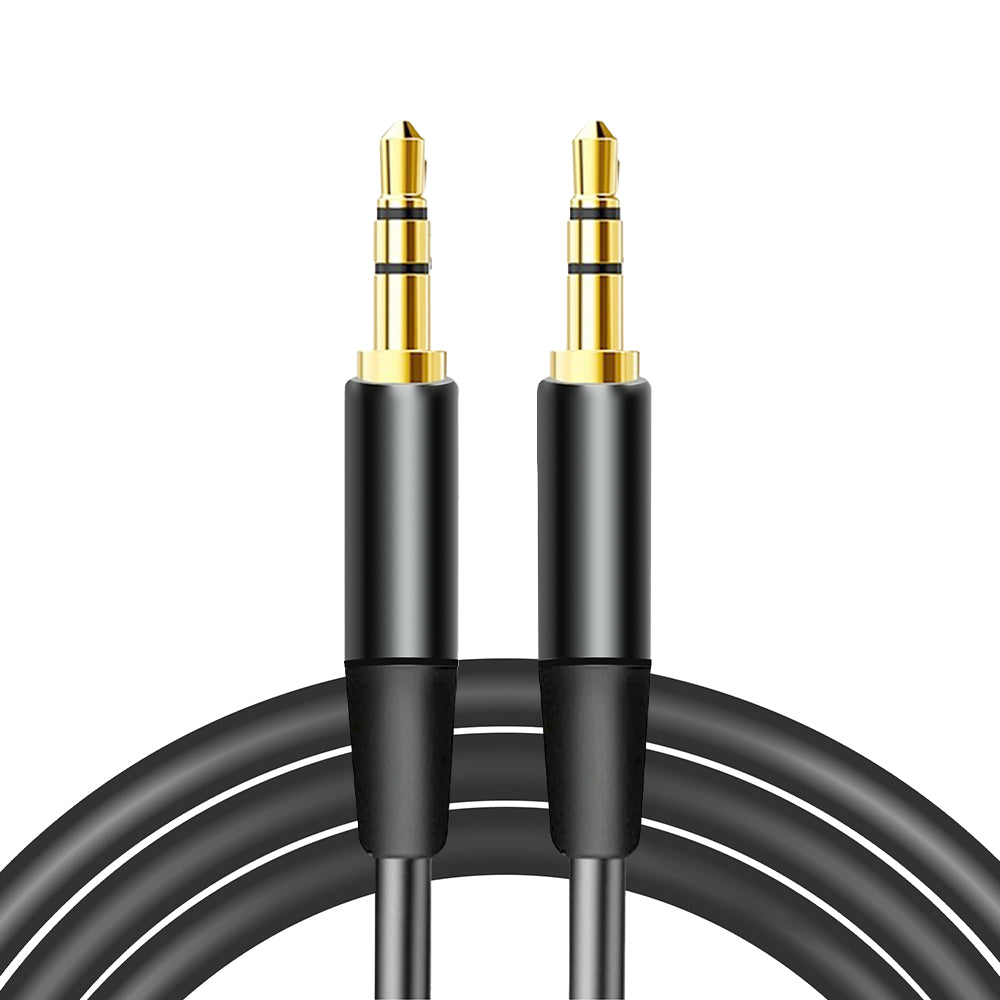 Audio-Kabel 3.5mm - 3.5mm MaXlife, 1m, Schwarz