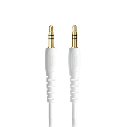 Câble Audio 3.5mm - 3.5mm XO Design NB-R270, 1m, Blanc