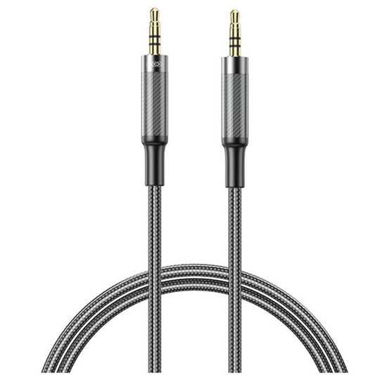 Audio-Kabel 3.5mm - 3.5mm XO Design NB-R279C, 1m, Schwarz