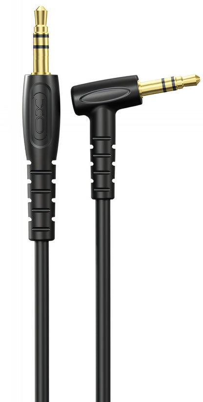 Audio-Kabel 3.5mm - 3.5mm XO Design NB-R272, 1m, Schwarz