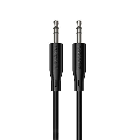 Cavo Audio 3,5mm - 3,5mm Borofone BL26 Standard, 1m, Nero