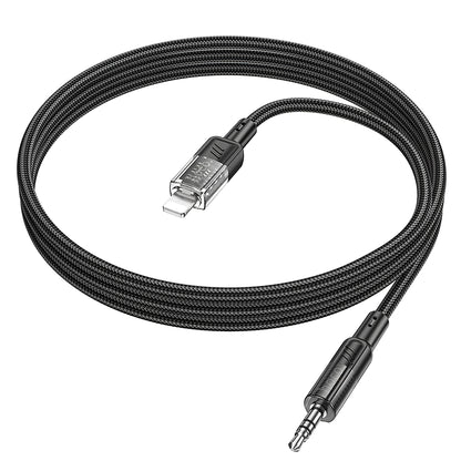 Câble Audio Lightning - 3.5mm HOCO UPA27, 1.2m, Noir