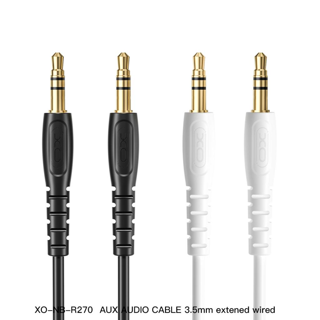Cavo Audio 3.5mm - 3.5mm XO Design NB-R270, 1m, Nero