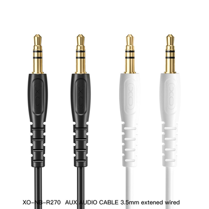 Cavo Audio 3.5mm - 3.5mm XO Design NB-R270, 1m, Nero