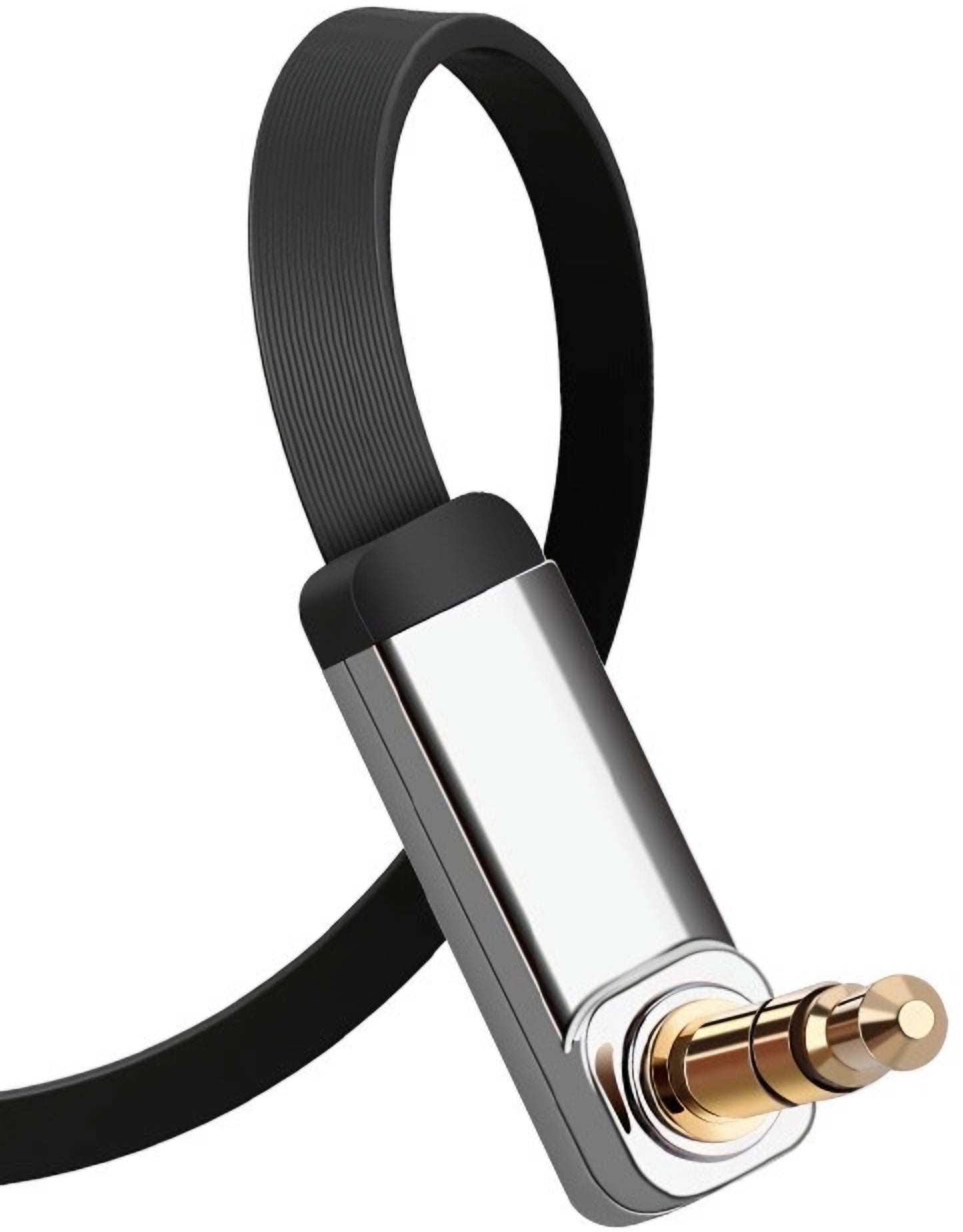 Câble Audio 3.5mm - 3.5mm UGREEN AV119 Angled, 3m, Noir