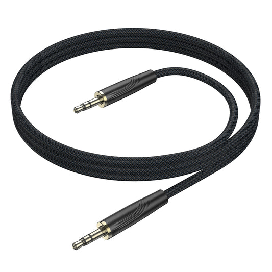 Audio Cable 3.5mm - 3.5mm Borofone BL23 Refinado, 1m, Black