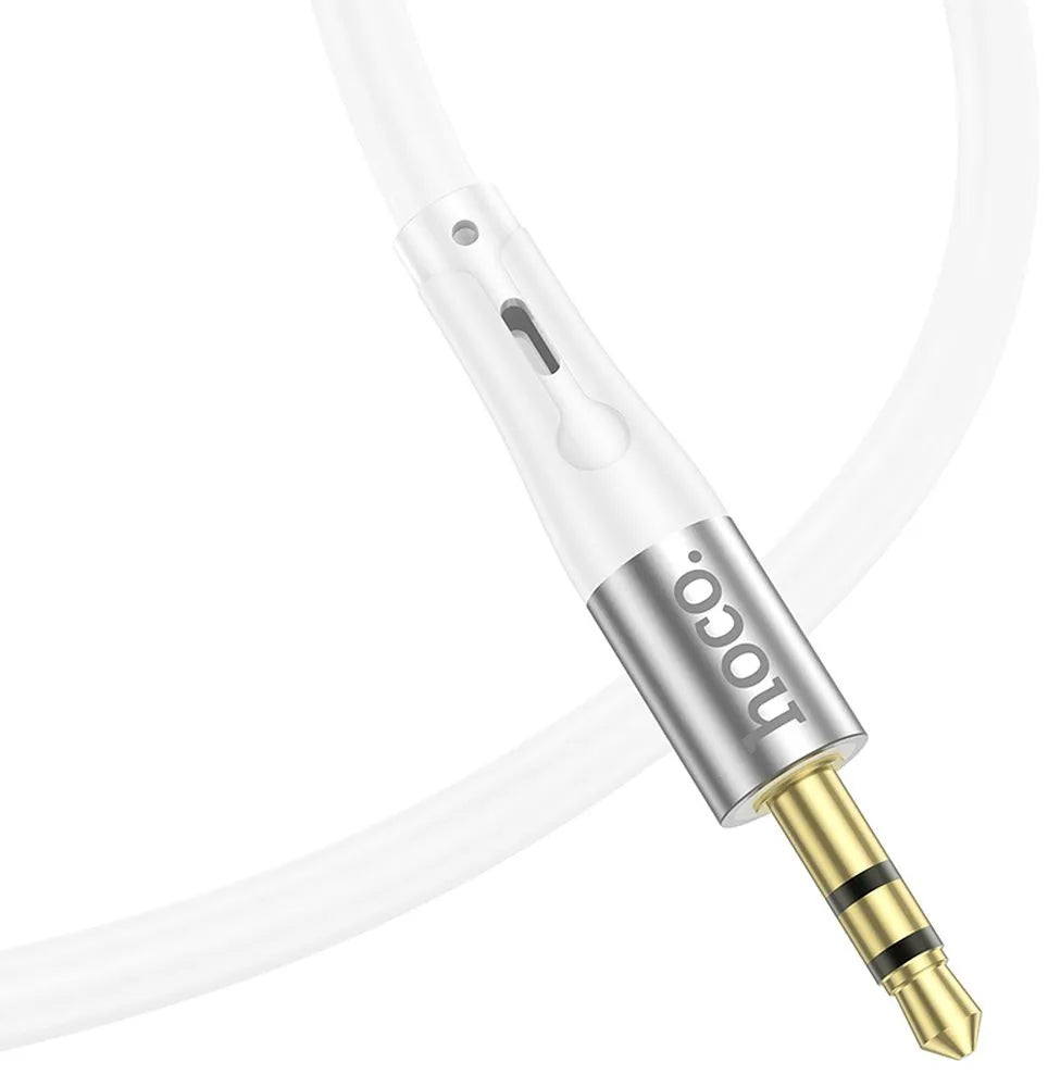 Câble Audio Lightning - 3.5mm HOCO UPA22, 1m, Blanc