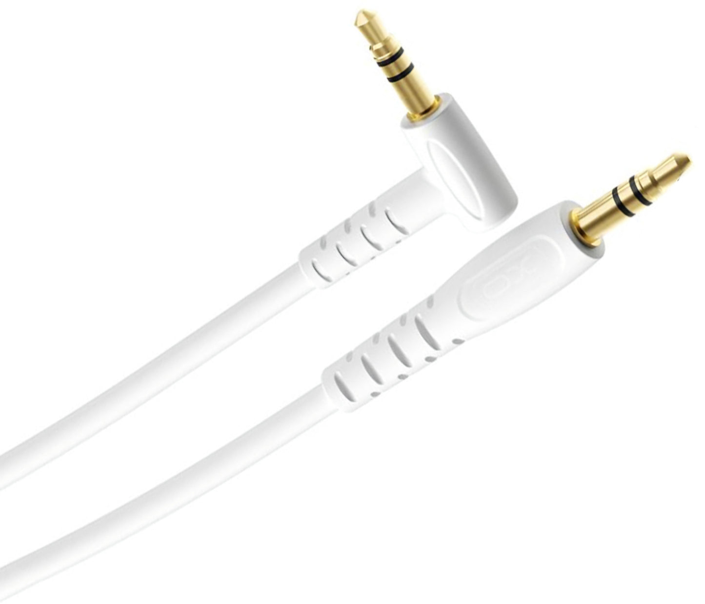 Câble Audio 3.5mm - 3.5mm XO Design NB-R272, 1m, Blanc