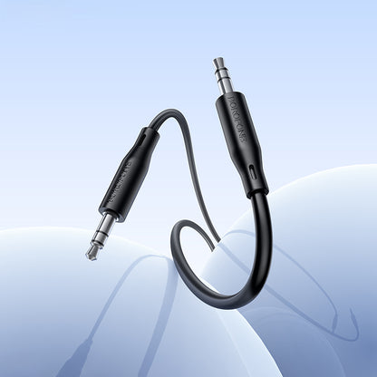3,5-mm-Audiokabel - 3,5 mm Borofone BL26 Standard, 1 m, Schwarz