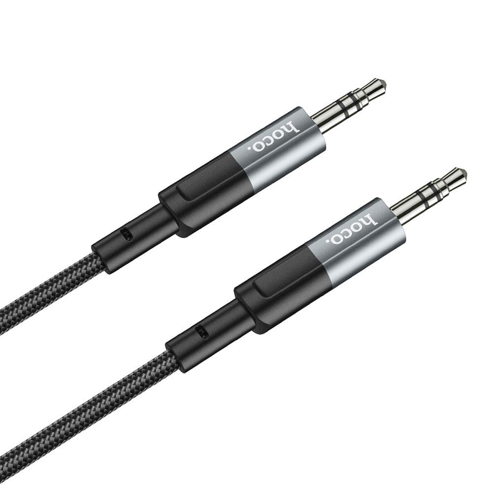 Audio-Kabel 3.5mm - 3.5mm HOCO UPA23, 1m, Grau