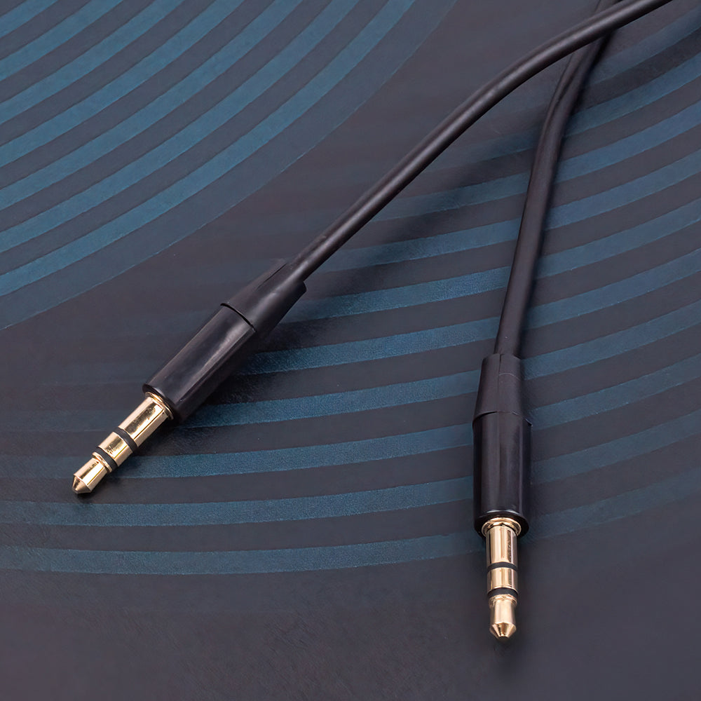 Audio-Kabel 3.5mm - 3.5mm MaXlife, 1m, Schwarz