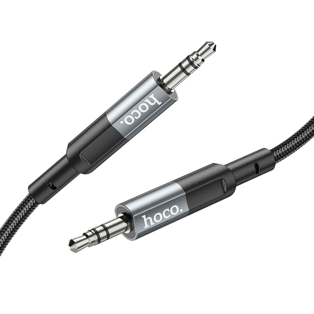 Audio-Kabel 3.5mm - 3.5mm HOCO UPA23, 1m, Grau