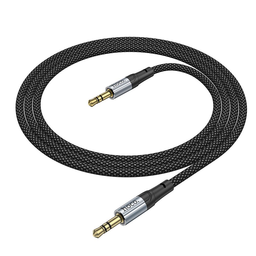 Câble Audio 3.5mm - 3.5mm HOCO UPA26, 1m, Noir