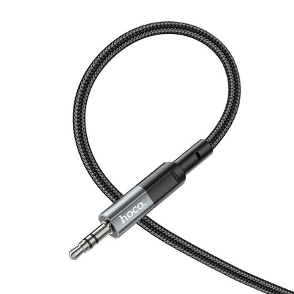 Audio-Kabel 3.5mm - 3.5mm HOCO UPA23, 1m, Grau