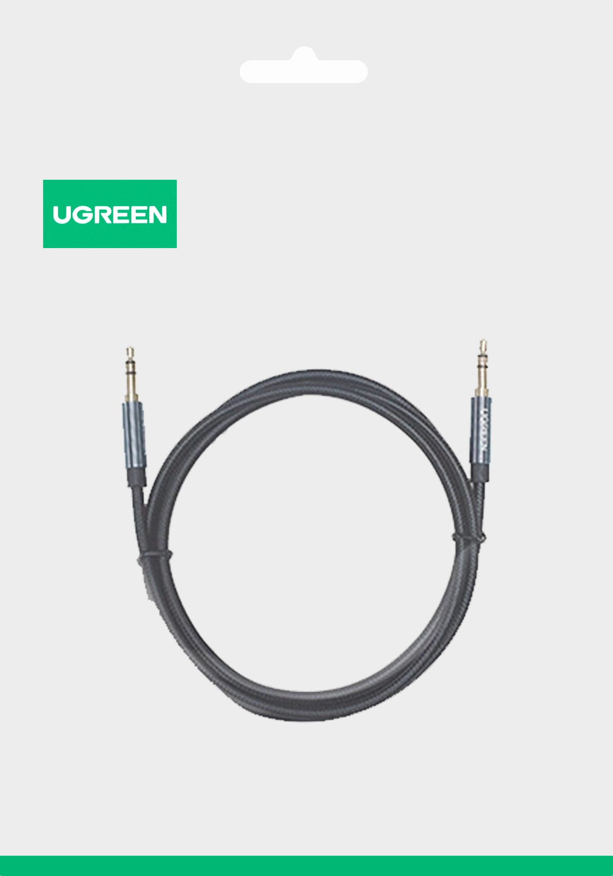 Câble Audio 3.5mm - 3.5mm UGREEN AV112, 1m, Noir