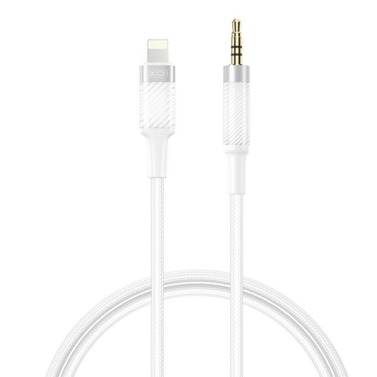Lightning Audio Cable - 3.5mm XO Design NB-R279A, 1m, White
