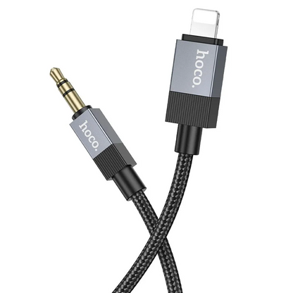 Câble Audio Lightning - 3.5mm HOCO UPA32A, 1m, Noir