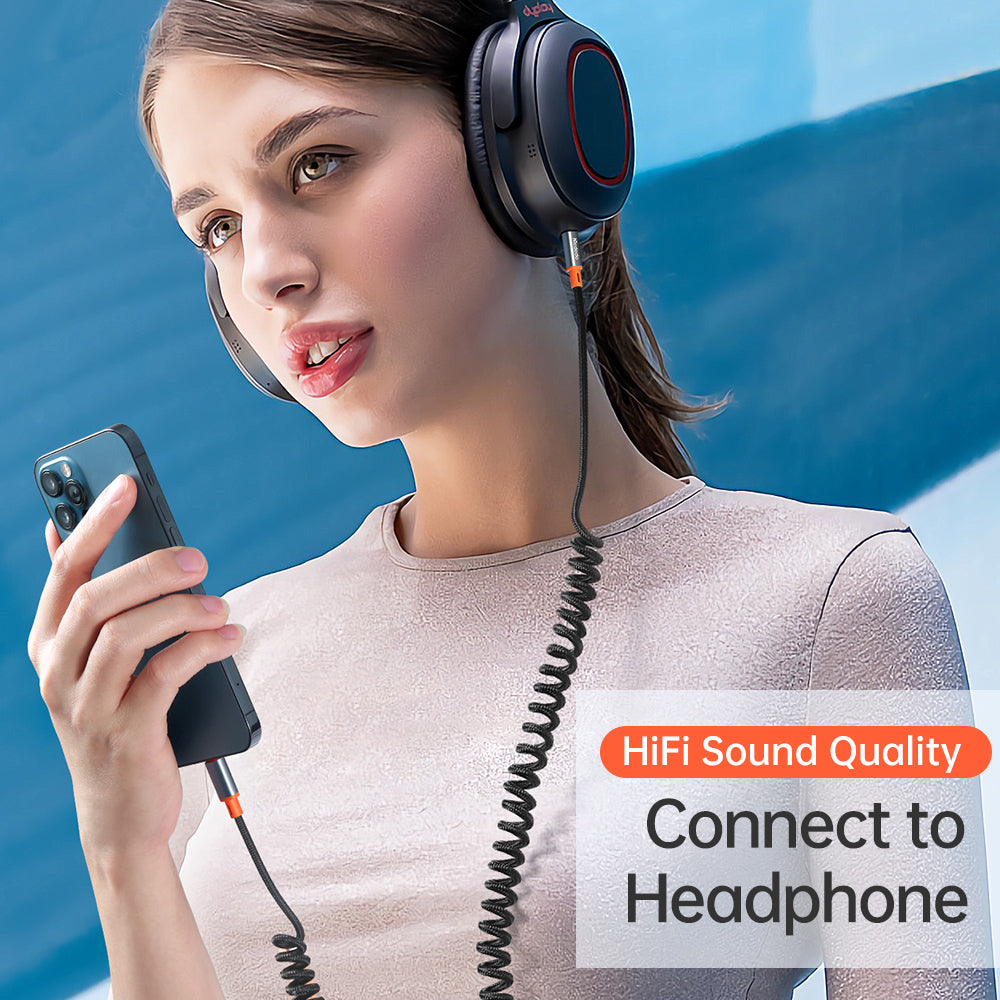 Audio-Kabel Lightning - 3.5mm McDodo CA-0890, 1,8m, Schwarz