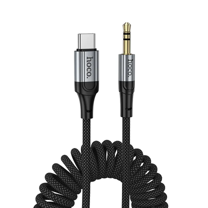 Câble Audio USB-C - 3.5mm HOCO UPA33B, 1.5m, Noir