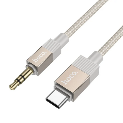 Câble Audio USB-C - 3.5mm HOCO UPA32B, 1m, Doré