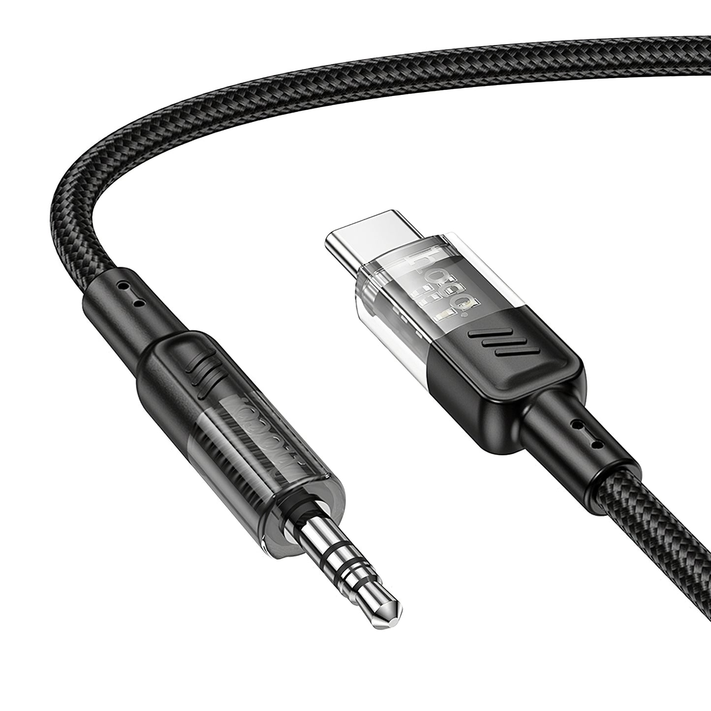 Câble Audio USB-C - 3.5mm HOCO UPA27, 1.2m, Noir