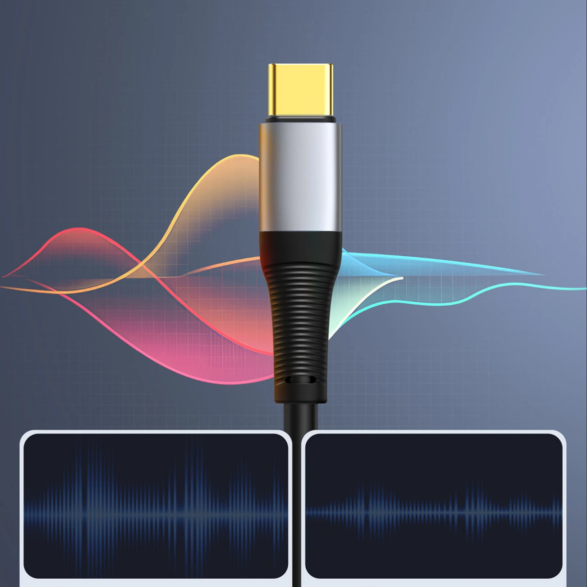 Adattatore audio USB-C - 3,5 mm Orico AXC-02, nero