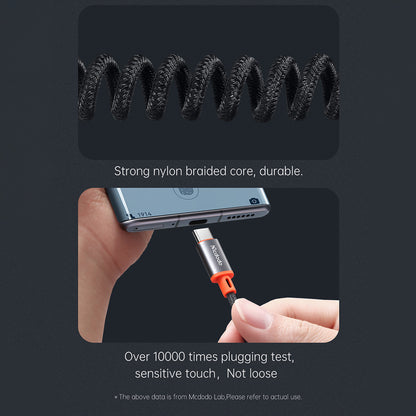 Cavo Audio USB-C - 3.5mm McDodo CA-0900, 1.8m, Nero