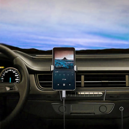 Audio-Kabel USB-C - 3,5mm Techsuit AC11 FuseXound, 0,5m, Grau