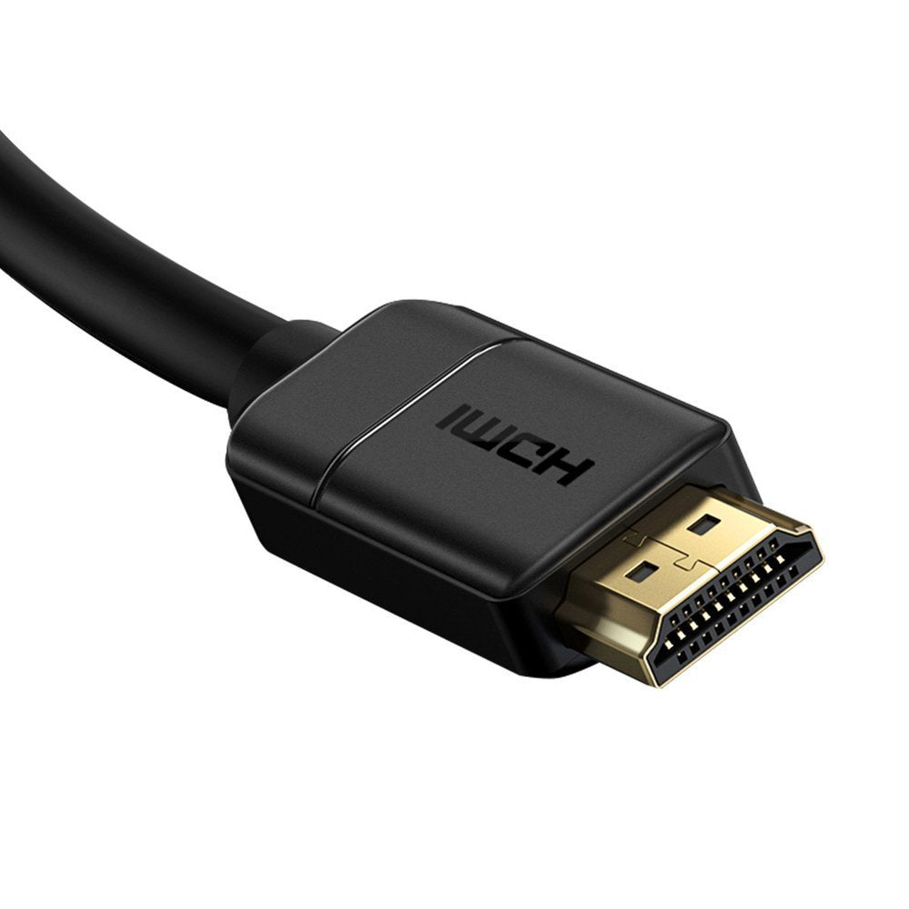 Baseus High Definition Videokabel, HDMI - HDMI, 4K, 3m, Schwarz CAKGQ-C01