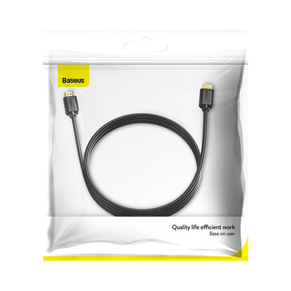 Baseus High Definition Videokabel, HDMI - HDMI, 4K, 3m, Schwarz CAKGQ-C01
