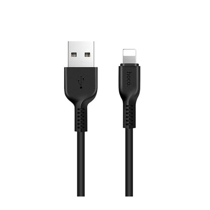 Câble de Données et de Charge USB-A - Lightning HOCO Flash X20, 18W, 1m, Noir