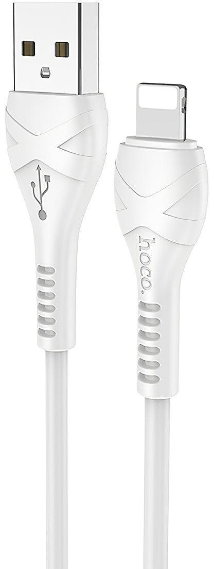 Daten- und Ladekabel USB-A - Lightning HOCO X37, 18W, 1m, Weiß