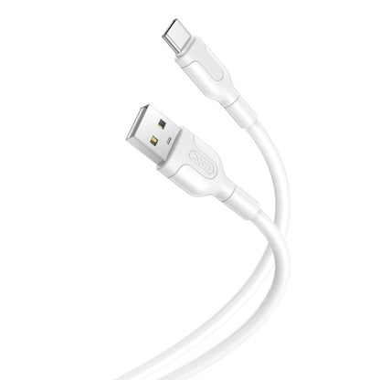 Daten- und Ladekabel USB-A - USB-C XO Design NB212, 18W, 1m, Weiß