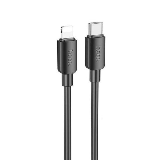 Câble de Données et de Charge USB-C - Lightning HOCO X96, 20W, 1m, Noir