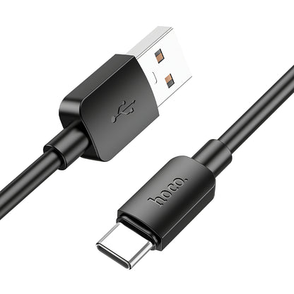 Daten- und Ladekabel USB-A - USB-C HOCO X96, 27W, 0,25m, Schwarz
