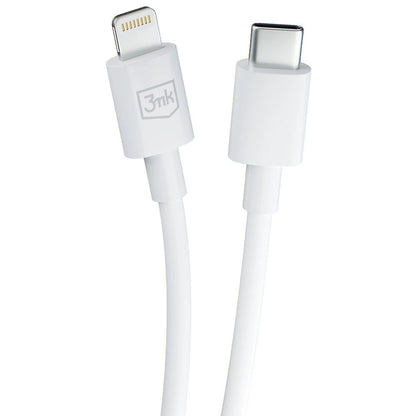 Cavo Dati e Ricarica USB-C - Lightning 3MK Hyper, 20W, 1,2m, Bianco