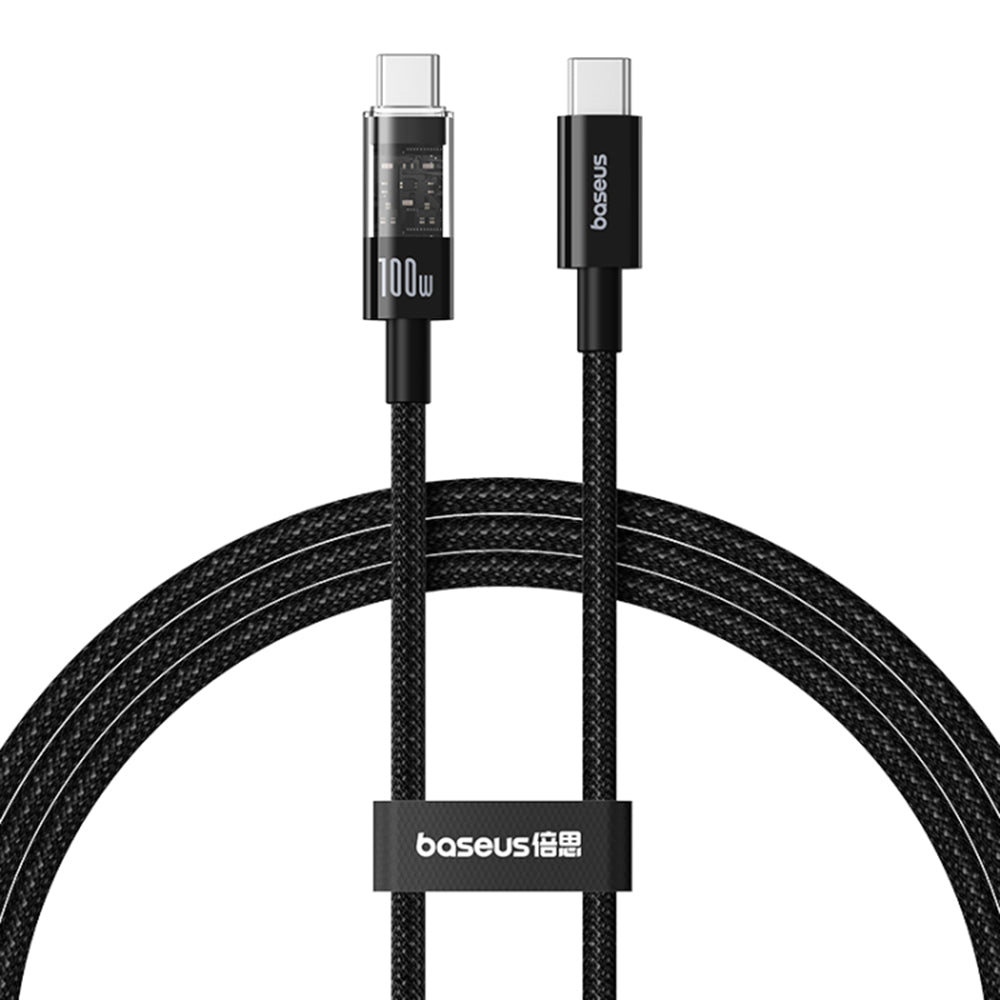 USB-C Daten- und Ladekabel - USB-C Baseus Gem, 100W, 1m, Schwarz P10373000111-00