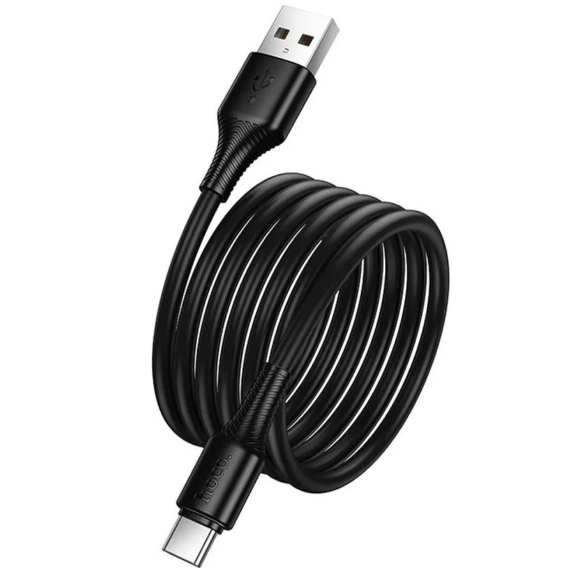 Daten- und Ladekabel USB-A - USB-C HOCO X120, 60W, 1m, Schwarz
