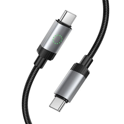 Cavo Dati e Ricarica USB-C - USB-C HOCO X117, 60W, 1m, Nero