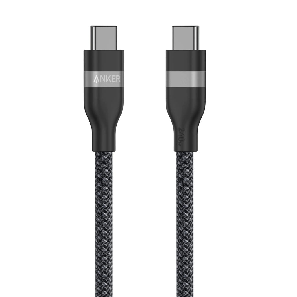USB-C Daten- und Ladekabel - USB-C Anker, 240W, 0.9m, Schwarz A82E2H11