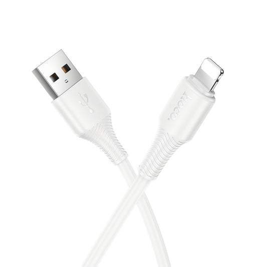 Câble de Données et de Charge USB-A - Lightning HOCO X120, 18W, 1m, Blanc