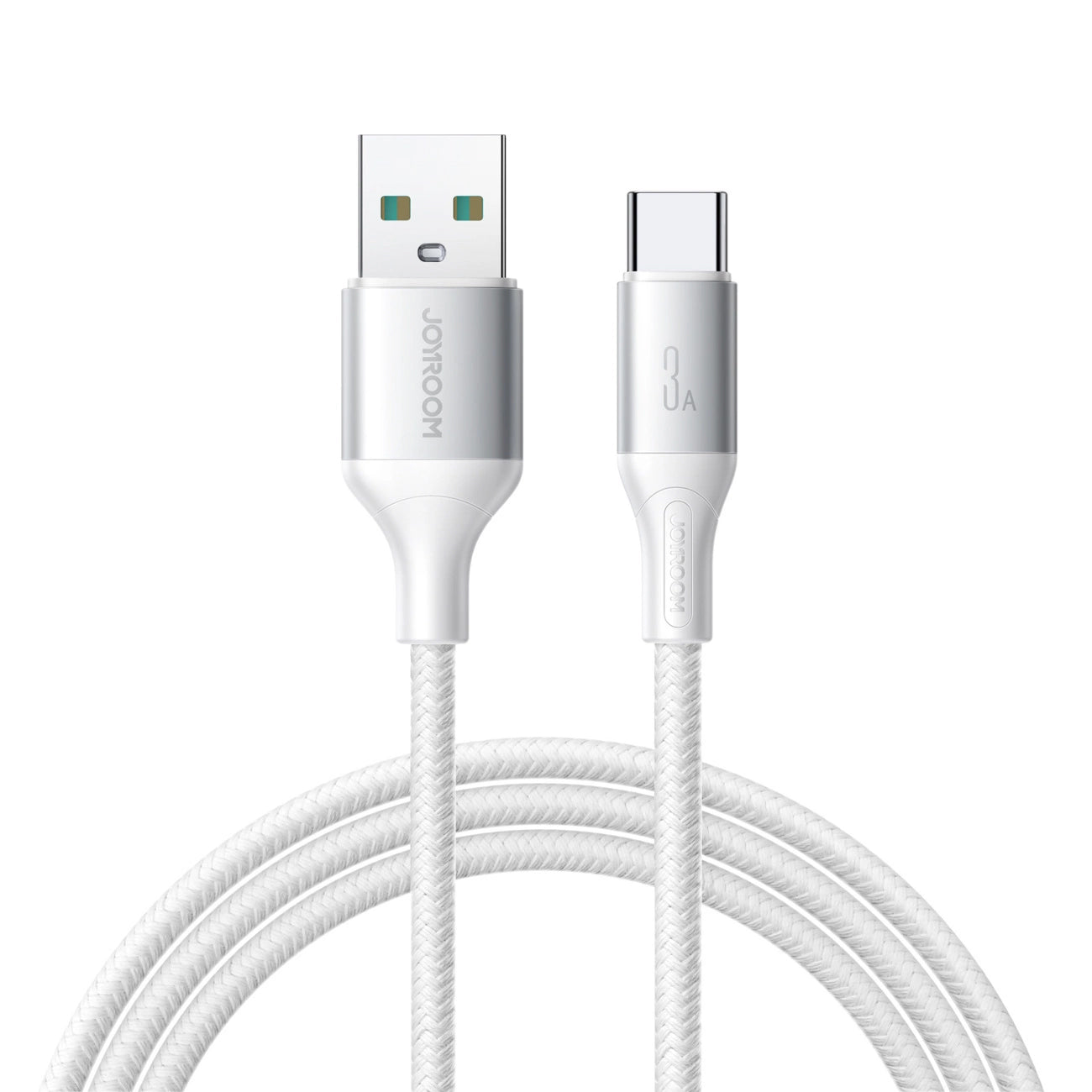 Câble de Données et de Charge USB-A - USB-C Joyroom S-A28 Flash, 30W, 2m, Blanc