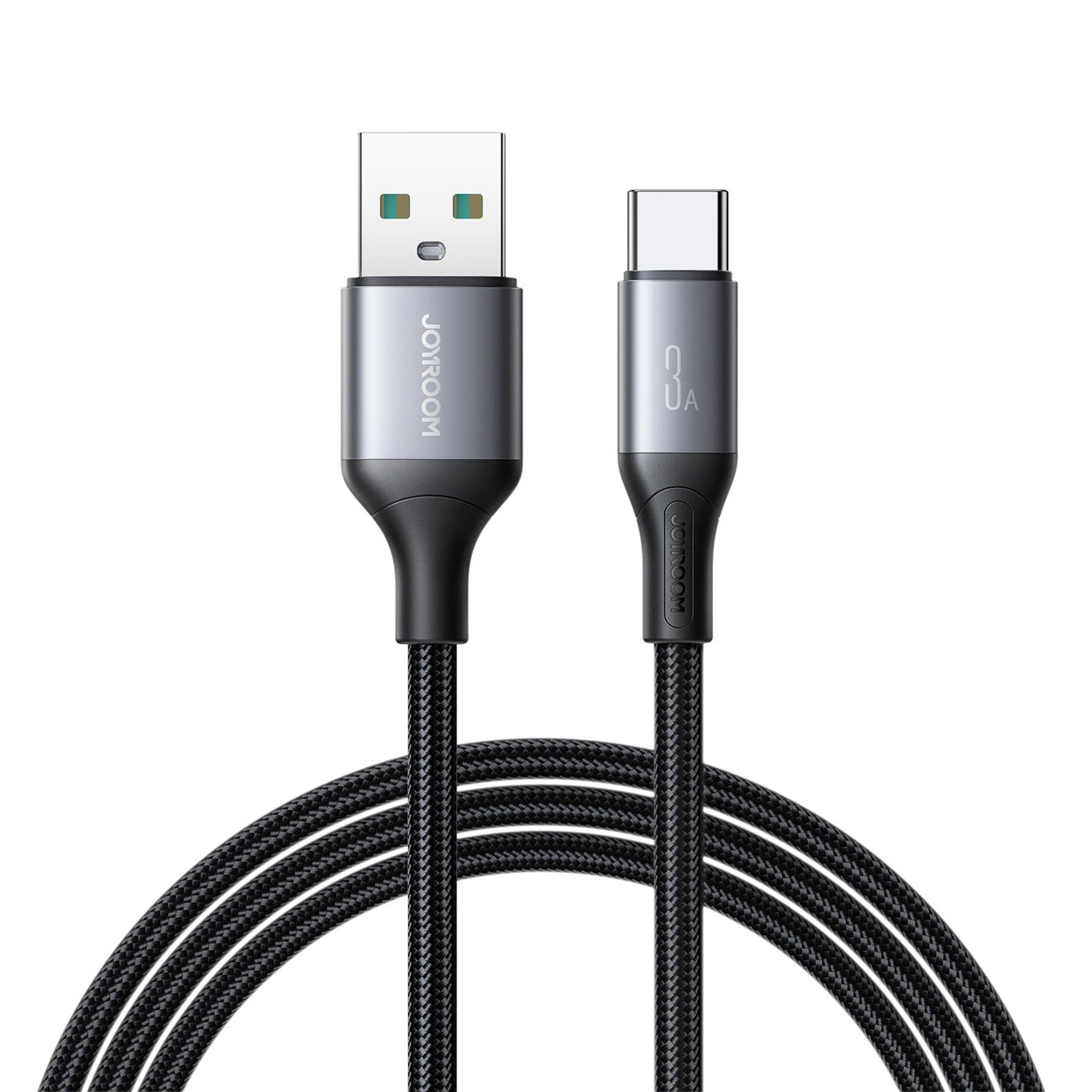 Câble de Données et de Charge USB-A - USB-C Joyroom S-A28 Flash, 30W, 2m, Noir